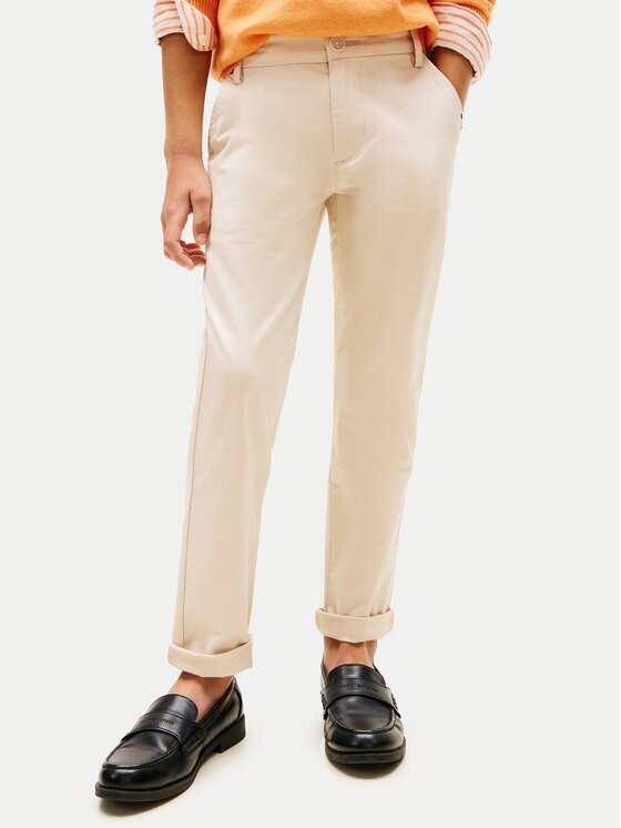 Tommy Hilfiger Текстилни панталони KB0KB09638 Regular Fit