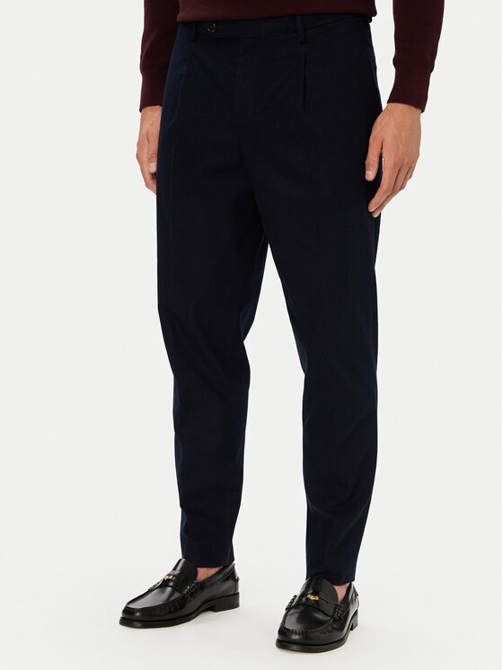 Tommy Hilfiger Текстилни панталони MW0MW45058 Tapered Fit