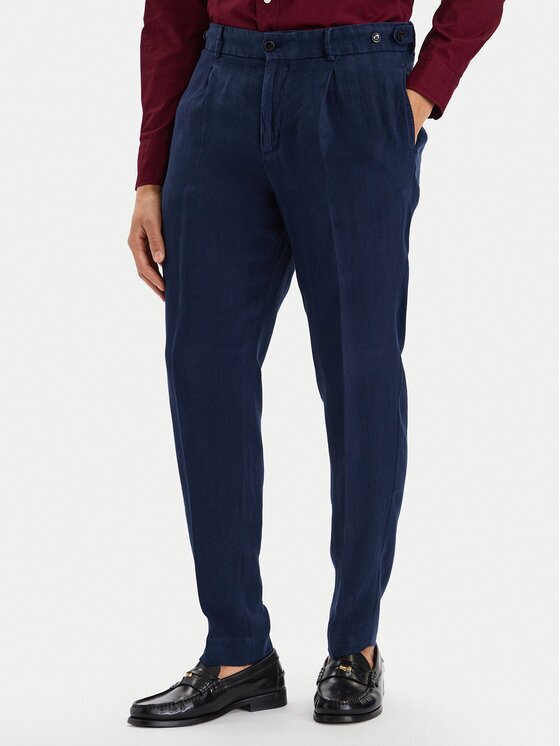 Tommy Hilfiger Текстилни панталони Smart Casual MW0MW42708 Regular Fit