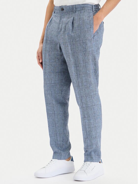 Tommy Hilfiger Текстилни панталони Smart MW0MW42715 Regular Fit
