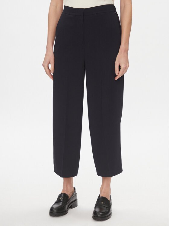 Tommy Hilfiger Текстилни панталони WW0WW41908 Wide Leg