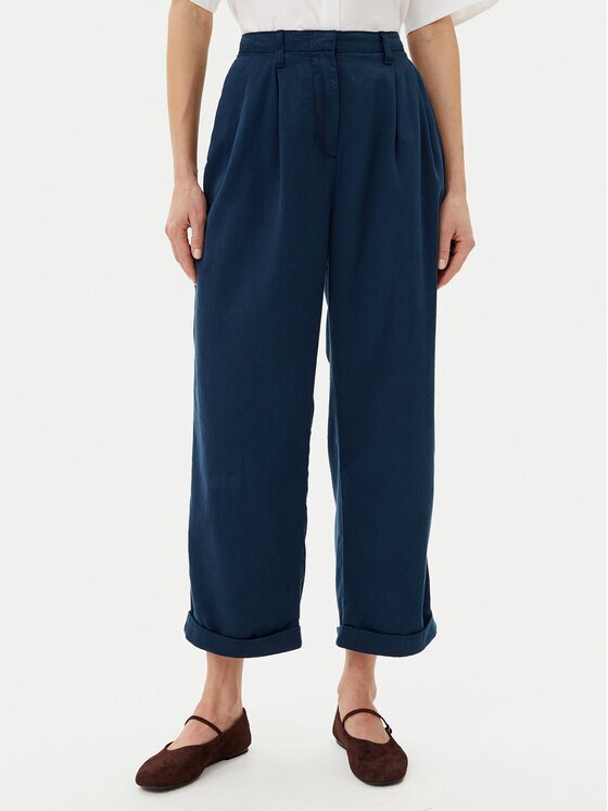 Tommy Hilfiger Текстилни панталони WW0WW45589 Relaxed Fit