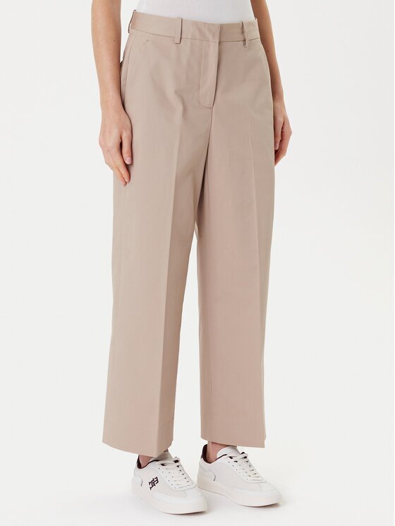 Tommy Hilfiger Текстилни панталони WW0WW45791 Wide Leg