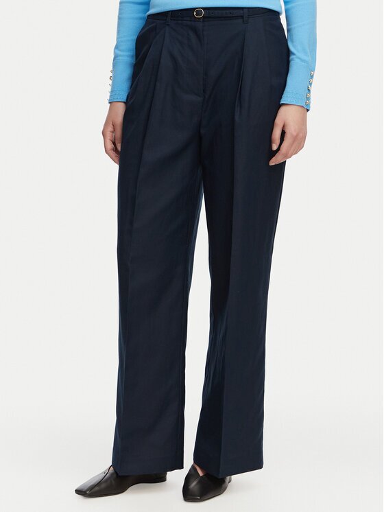 Tommy Hilfiger Текстилни панталони WW0WW48884 Wide Leg