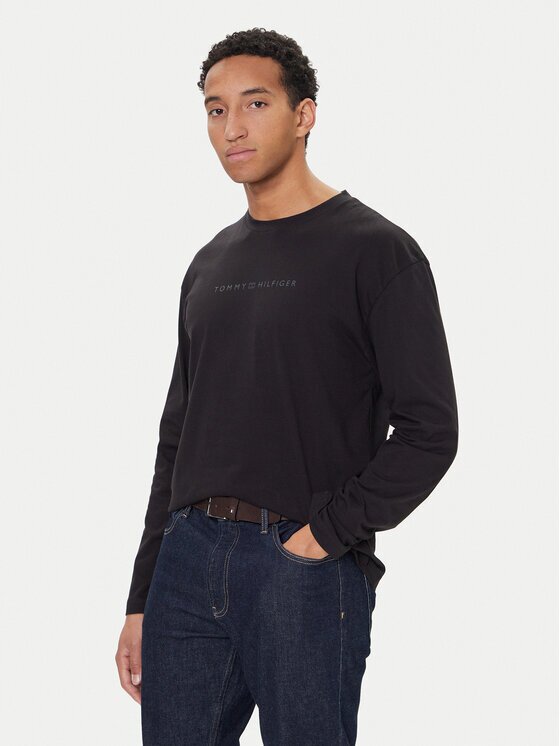 Tommy Hilfiger Тениска с дълъг ръкав UM0UM03651 Regular Fit