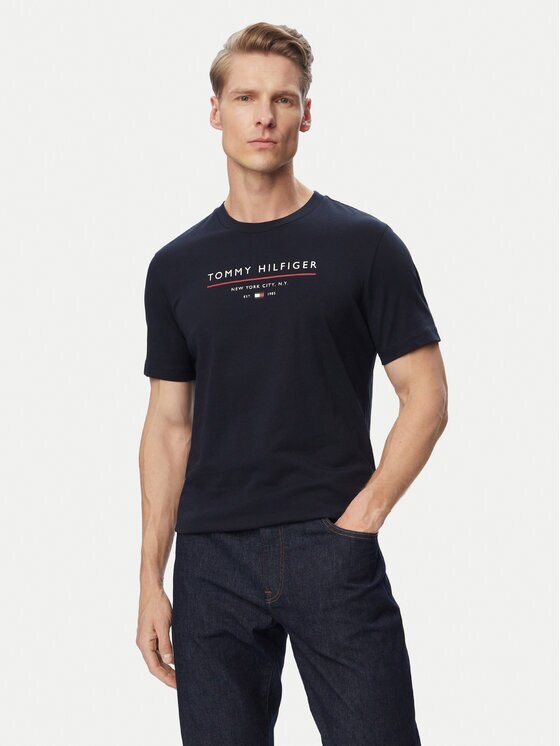 Tommy Hilfiger Тишърт Brand Love MW0MW44359 Regular Fit