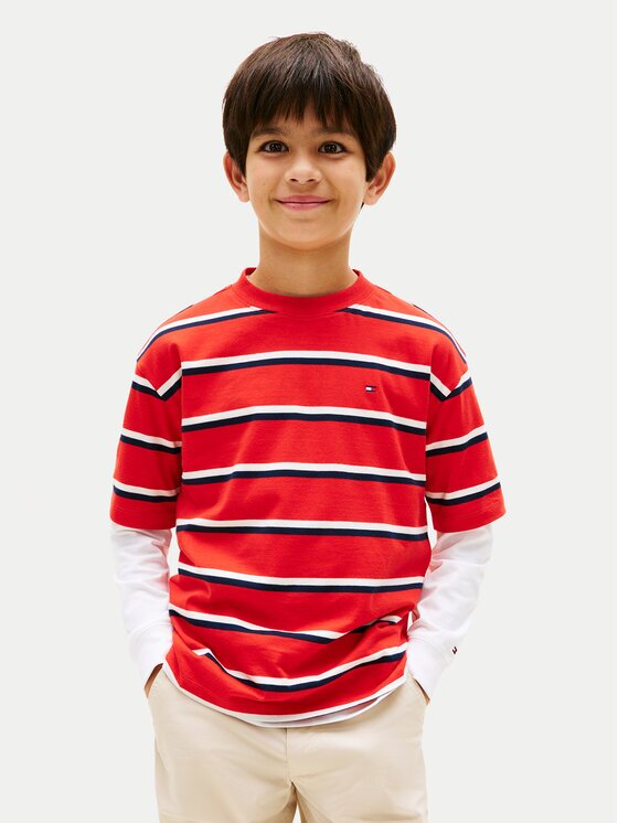 Tommy Hilfiger Тишърт Essential Archive KB0KB09646 Regular Fit