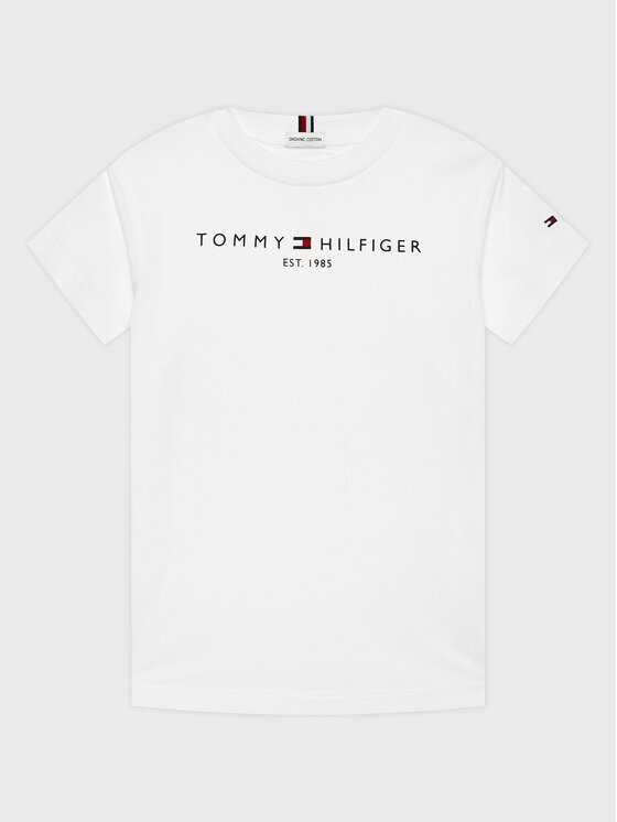 Tommy Hilfiger Тишърт Essential KS0KS00210 M Бял Regular Fit