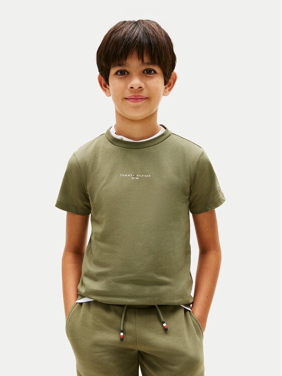 Tommy Hilfiger Тишърт Essential Logo KB0KB09666 Regular Fit