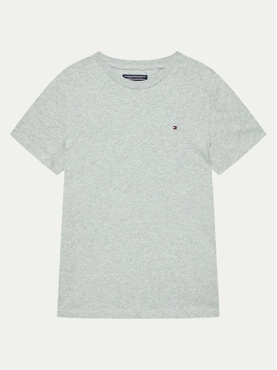 Tommy Hilfiger Тишърт KB0KB04140 D Сив Regular Fit