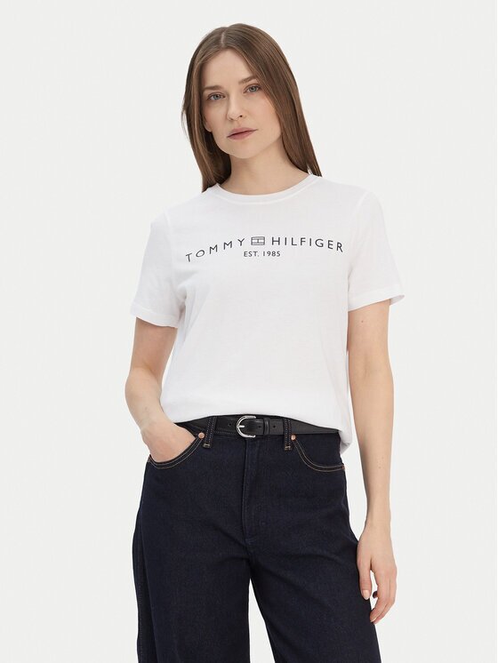 Tommy Hilfiger Тишърт Logo WW0WW40276 Regular Fit