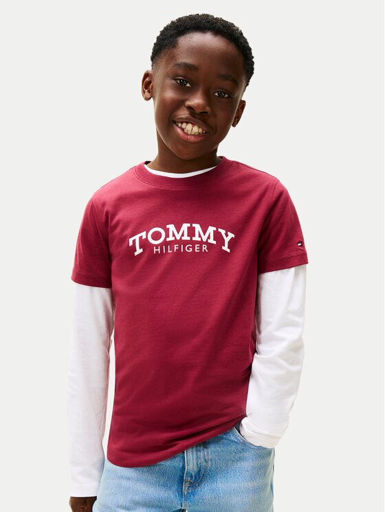 Tommy Hilfiger Тишърт Monotype Print KB0KB10051 Regular Fit