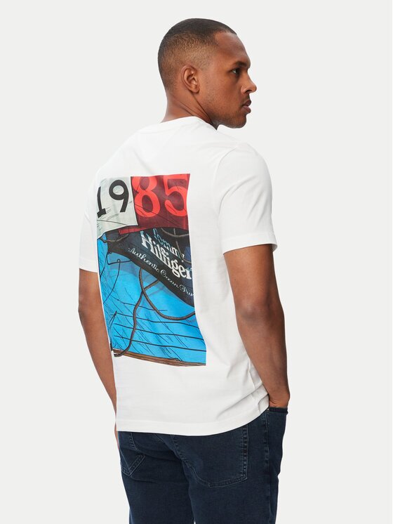 Tommy Hilfiger Тишърт Nautical MW0MW44258 Regular Fit