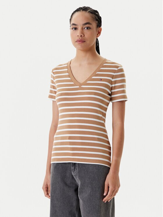 Tommy Hilfiger Тишърт New Cody WW0WW40584 Slim Fit