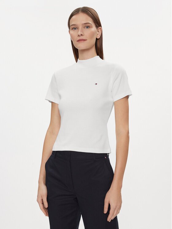 Tommy Hilfiger Тишърт New Cody WW0WW40586 Slim Fit