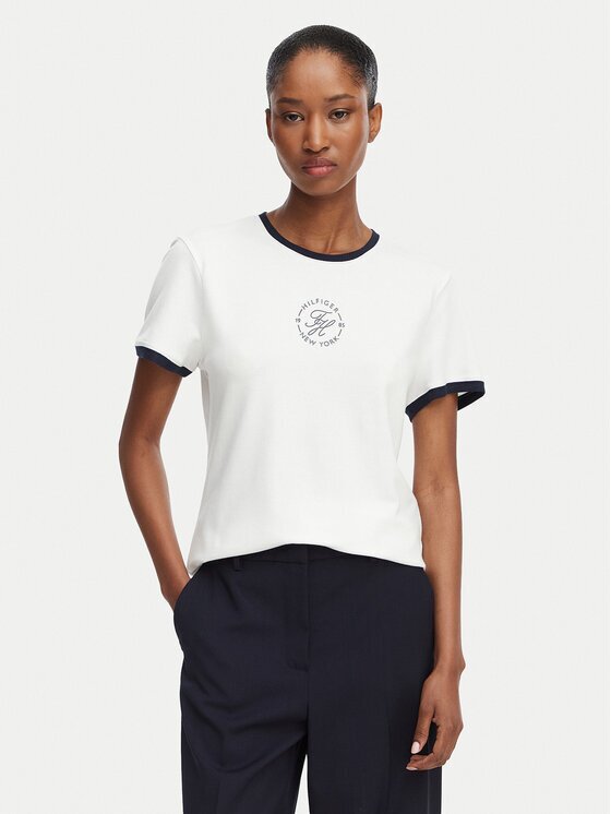 Tommy Hilfiger Тишърт Th Roundal WW0WW50032 Regular Fit