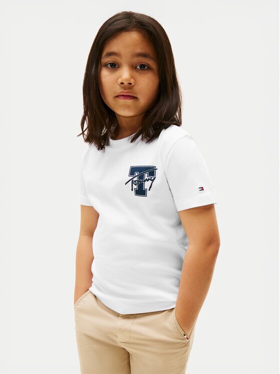 Tommy Hilfiger Тишърт Varsity Graphic KB0KB09868 Regular Fit