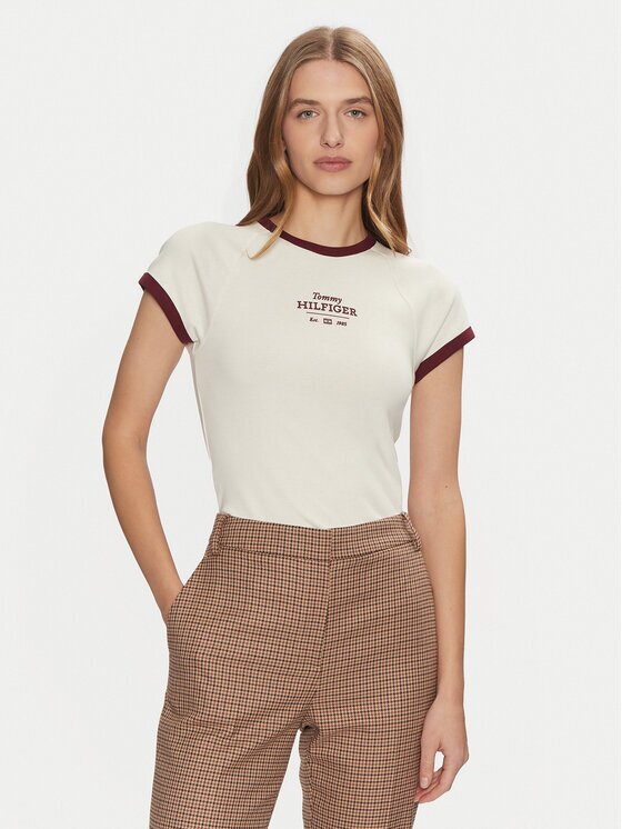 Tommy Hilfiger Тишърт WW0WW43898 Slim Fit