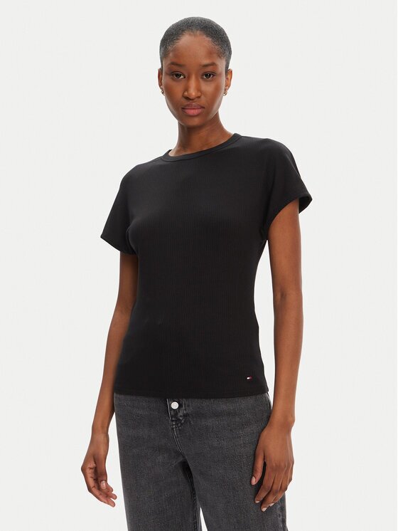 Tommy Hilfiger Тишърт WW0WW45731 Slim Fit
