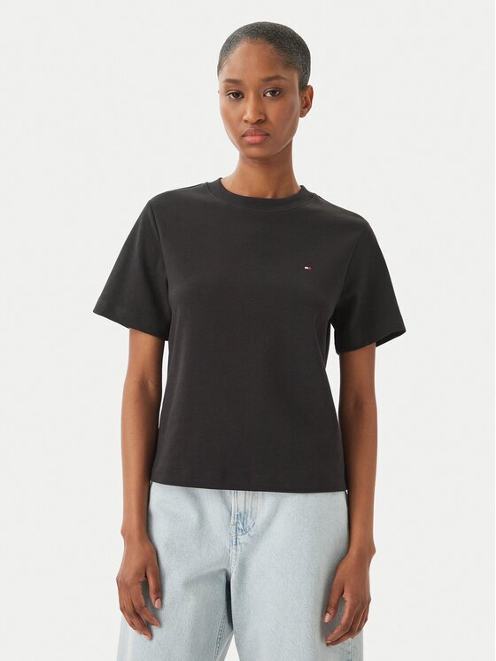 Tommy Hilfiger Тишърт WW0WW49646 Boxy Fit