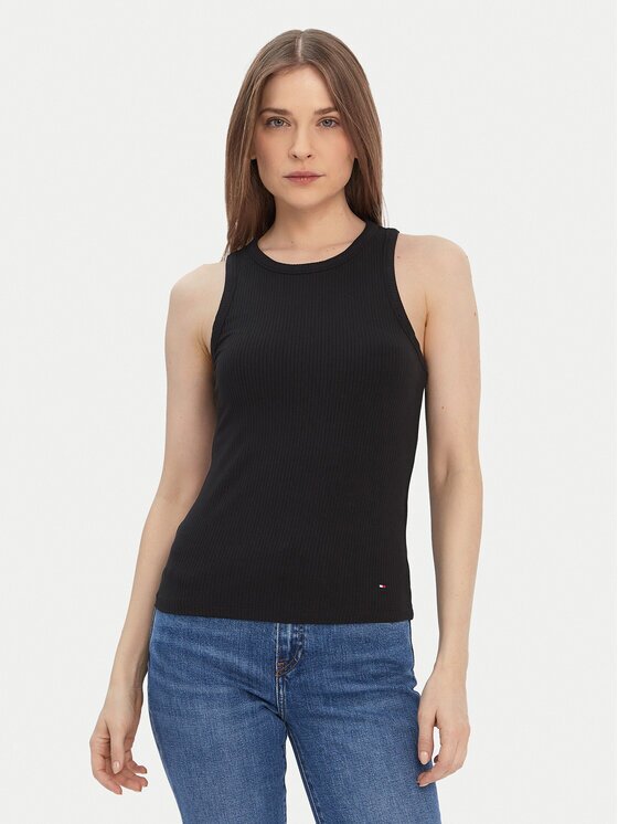 Tommy Hilfiger топ WW0WW38635 Slim Fit