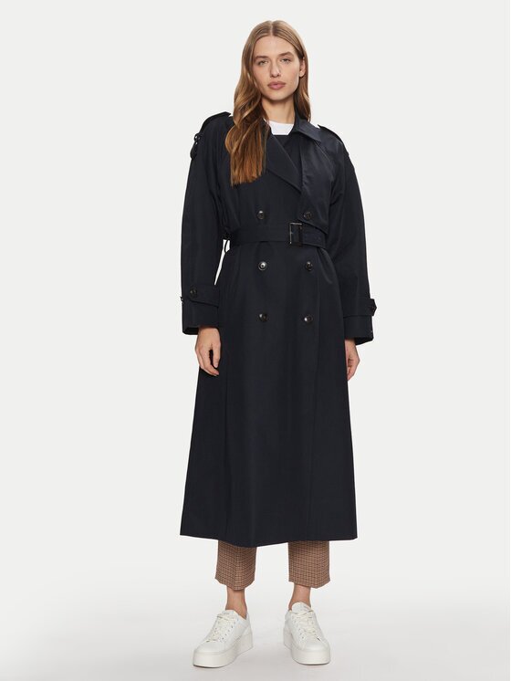 Tommy Hilfiger Тренч WW0WW45918 Oversize