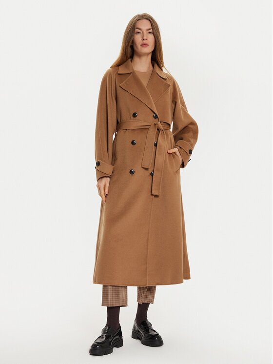 Tommy Hilfiger Вълнено палто WW0WW45919 Oversize