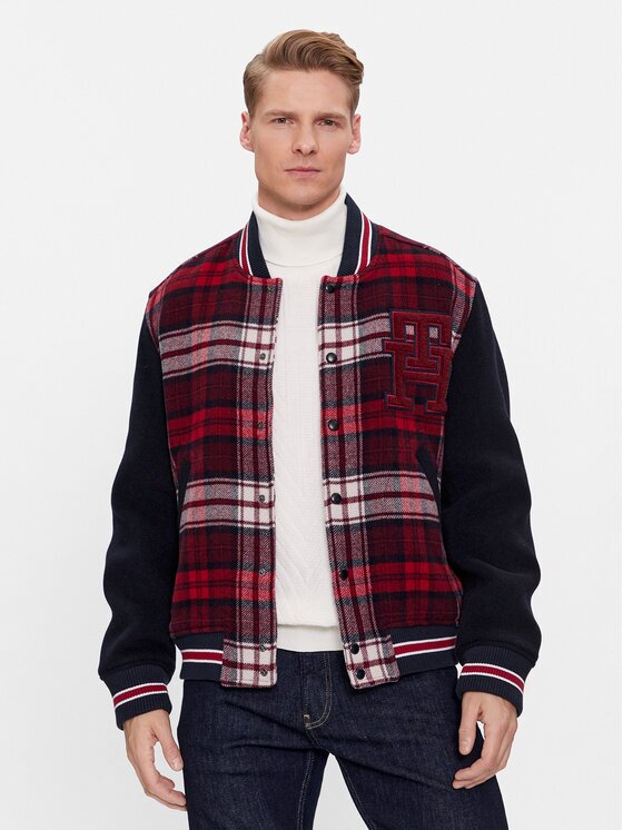 Tommy Hilfiger Яке бомбър Varsity MW0MW34023 Regular Fit