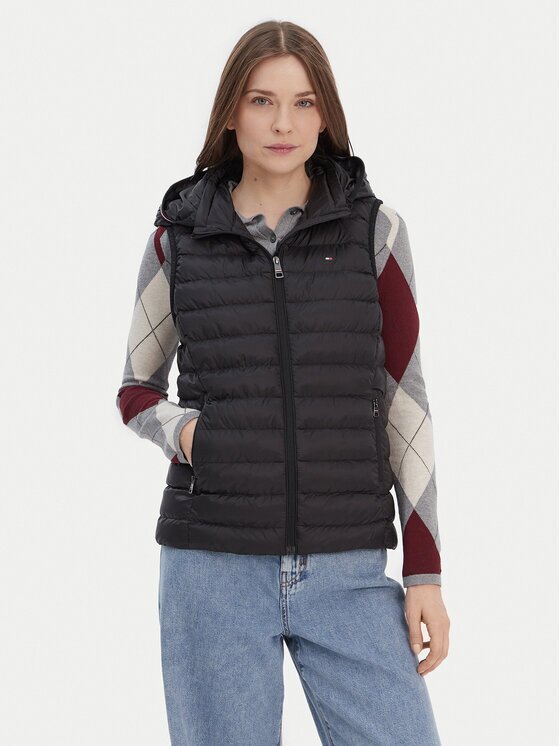 Tommy Hilfiger Жилетка за костюм Global Stripe WW0WW42051 Regular Fit