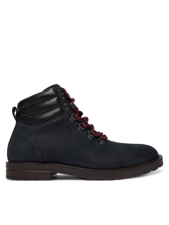 Tommy Hilfiger Зимни обувки Cleated Hilfiger Wrm Hook Boot FM0FM05699