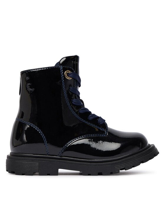 Tommy Hilfiger Зимни обувки Lace-Up Bootie T1A5-34005-1237 M