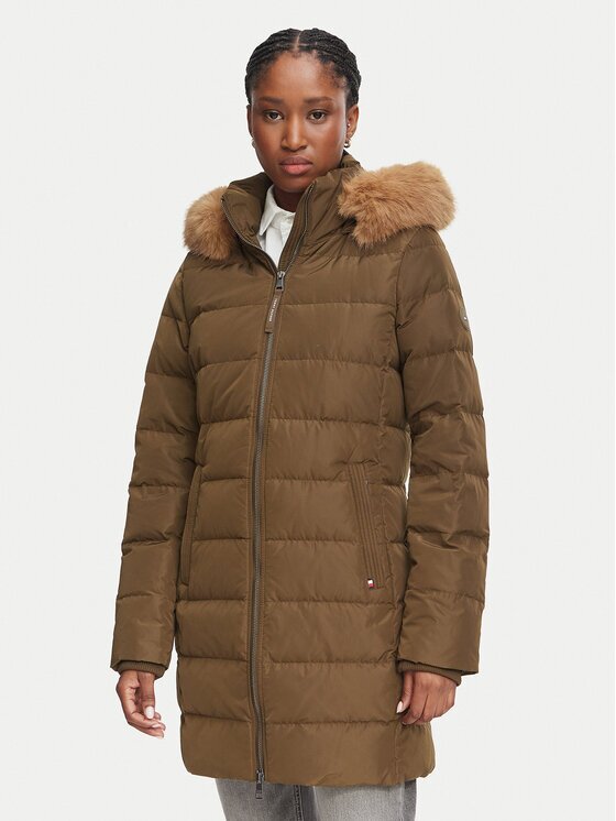 Tommy Hilfiger Зимно яке Heritage Tyra WW0WW51563 Regular Fit
