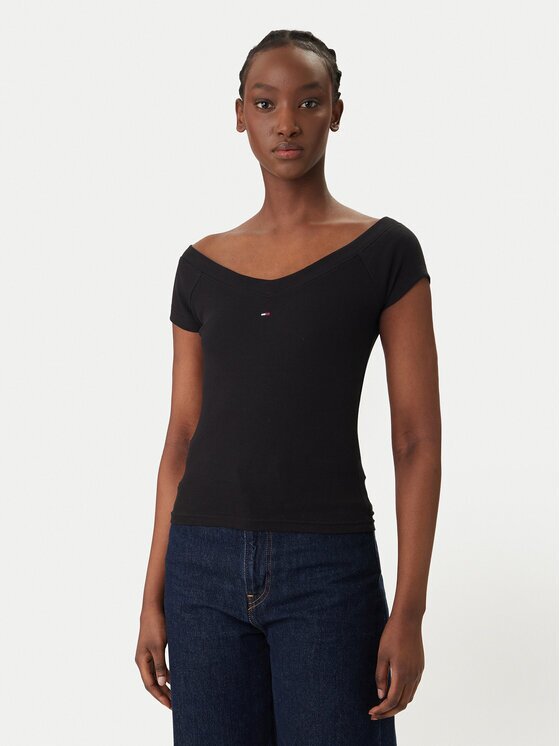Tommy Jeans Блуза DW0DW22265 Slim Fit