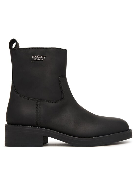 Tommy Jeans Боти Tjw Soft Sole Chelsea Boots Lth EN0EN03080