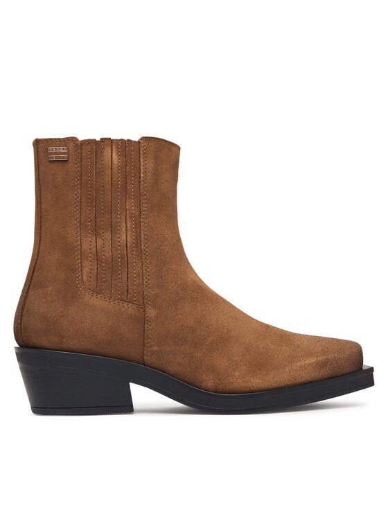 Tommy Jeans Боти Tjw Suede Cowboy Boots EN0EN03142