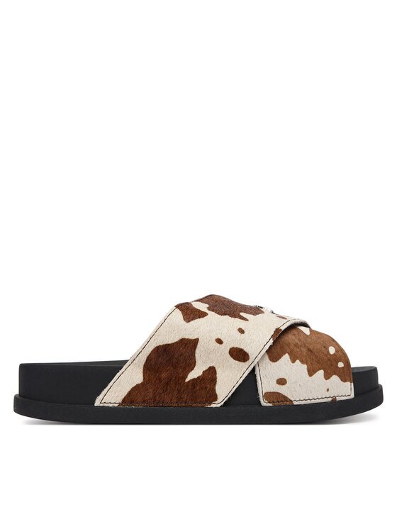 Tommy Jeans Чехли Tjw Comfort Slides Calf Hair EN0EN02941