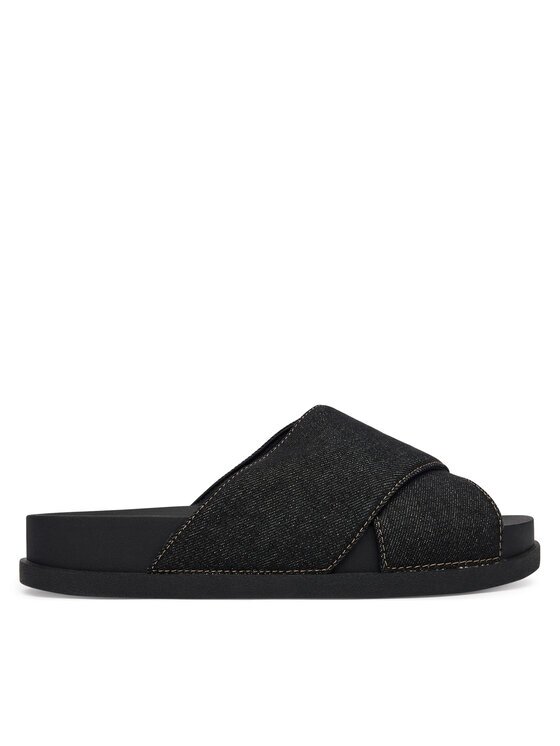 Tommy Jeans Чехли Tjw Comfort Slides Washed Denim EN0EN02898