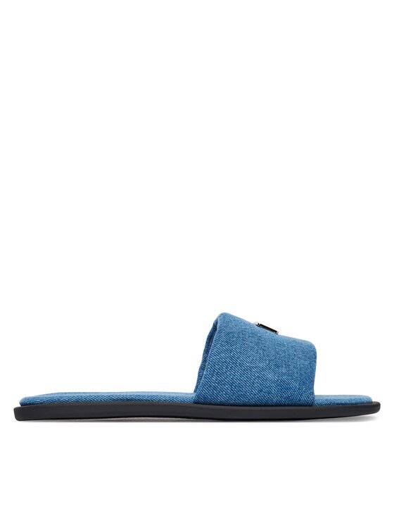 Tommy Jeans Чехли Tjw Padded Denim Casual Slide EN0EN03020