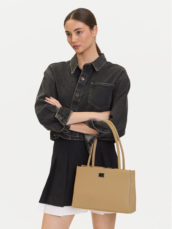 Tommy Jeans Дамска чанта Tjw American Cool Med Tote AW0AW17297