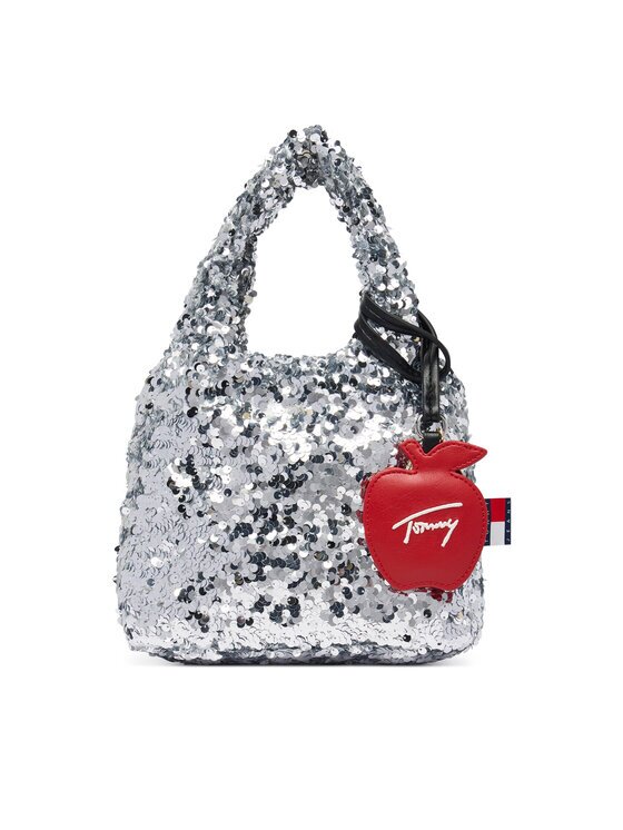 Tommy Jeans Дамска чанта Tjw Bodega Sequins Shopper AW0AW19091
