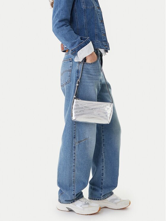 Tommy Jeans Дамска чанта Tjw Must Metallic Shoulder Bag AW0AW18009