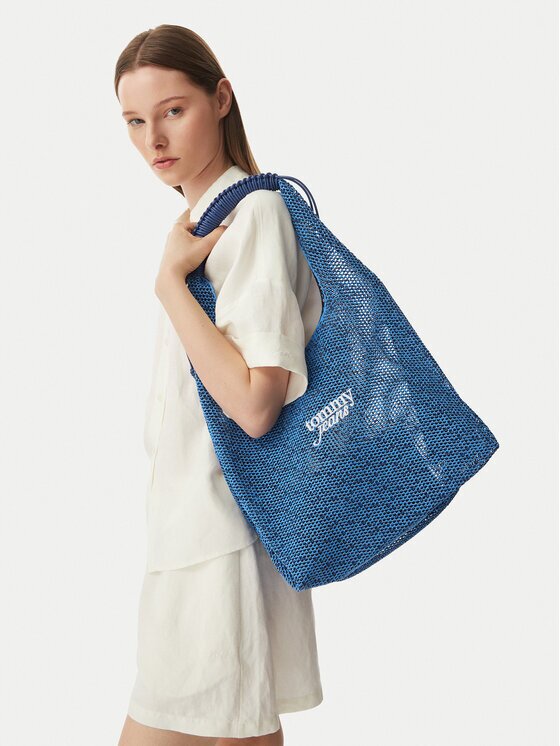 Tommy Jeans Дамска чанта Tjw Summer Crochet Hobo AW0AW18778