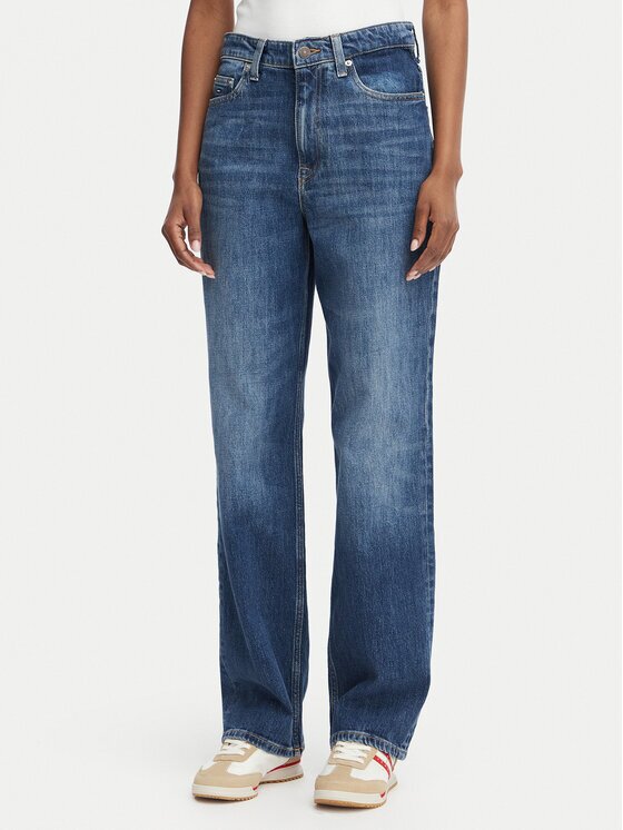 Tommy Jeans Дънки Layla High Rise DW0DW23157 Straight Leg