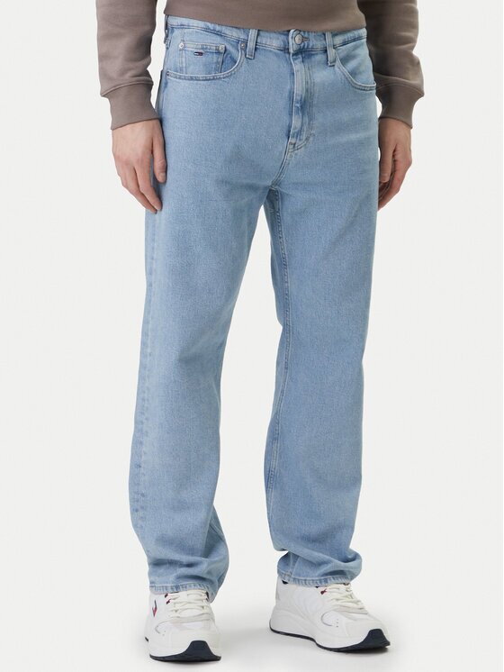 Tommy Jeans Дънки Otis DM0DM23060 Светлосиньо Straight Fit