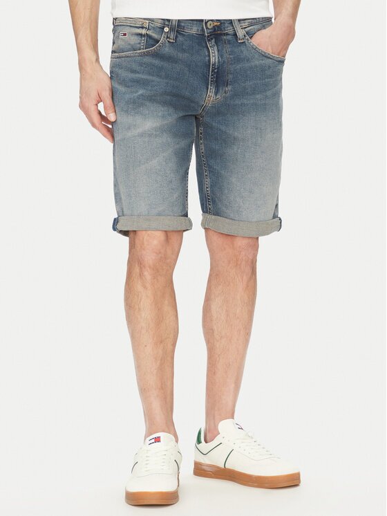 Tommy Jeans Дънкови шорти DM0DM20948 Regular Fit