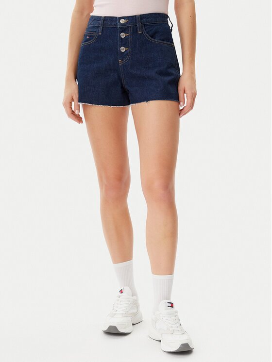 Tommy Jeans Дънкови шорти DW0DW20094 Relaxed Fit