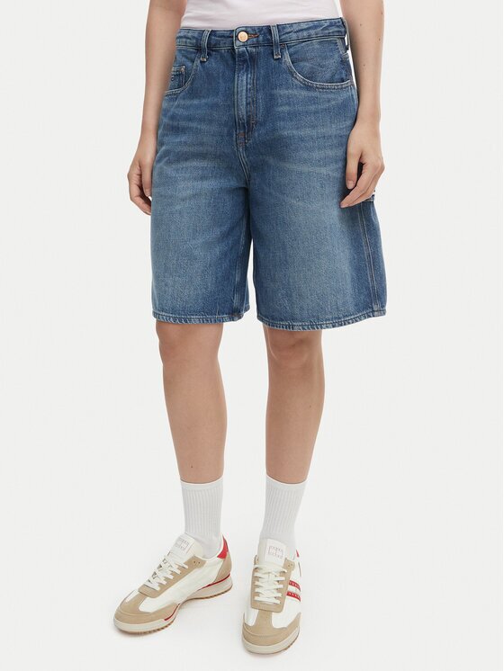 Tommy Jeans Дънкови шорти DW0DW22693 Relaxed Fit
