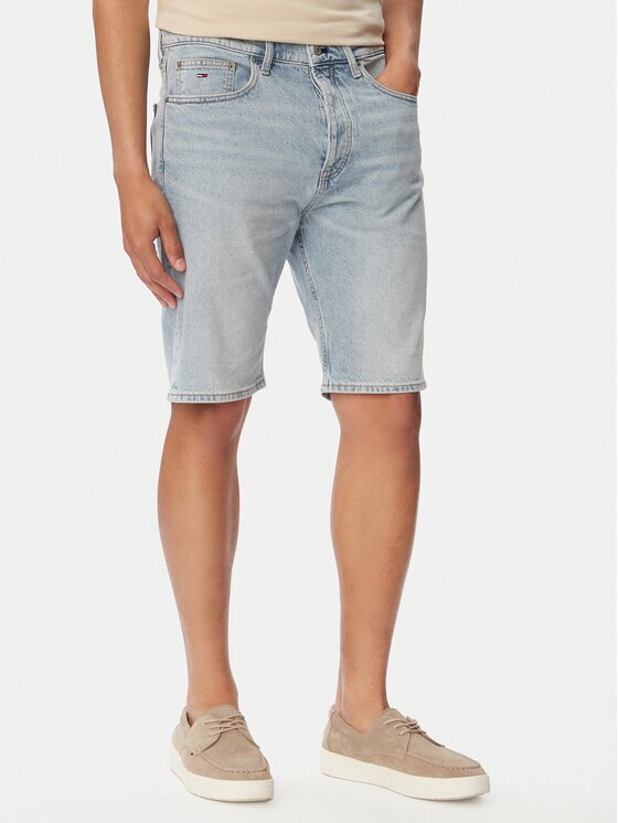 Tommy Jeans Дънкови шорти Otis DM0DM23379 Regular Fit