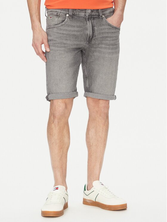 Tommy Jeans Дънкови шорти Ronnie DM0DM20946 Slim Fit