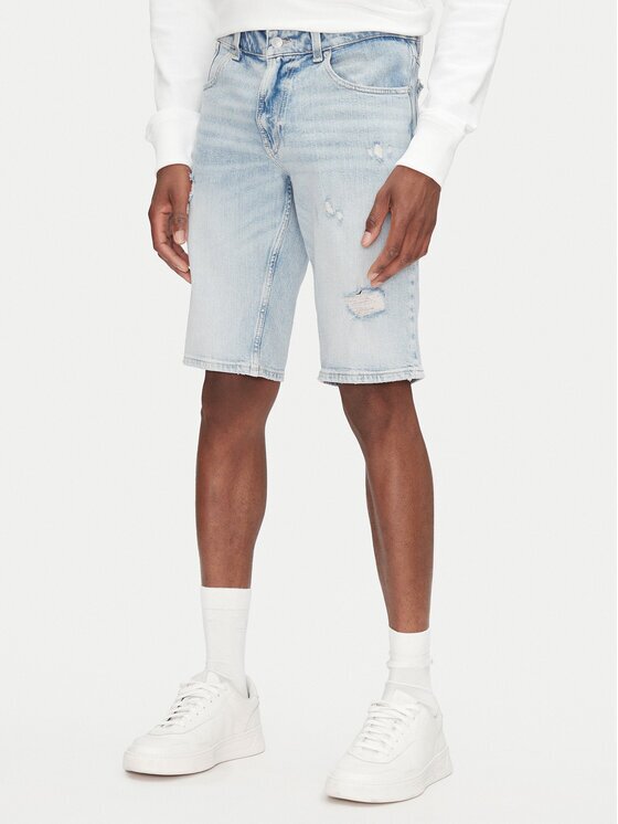 Tommy Jeans Дънкови шорти Ronnie DM0DM21300 Regular Fit